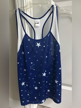 Old Navy Active Racerback halter tank top with stars
